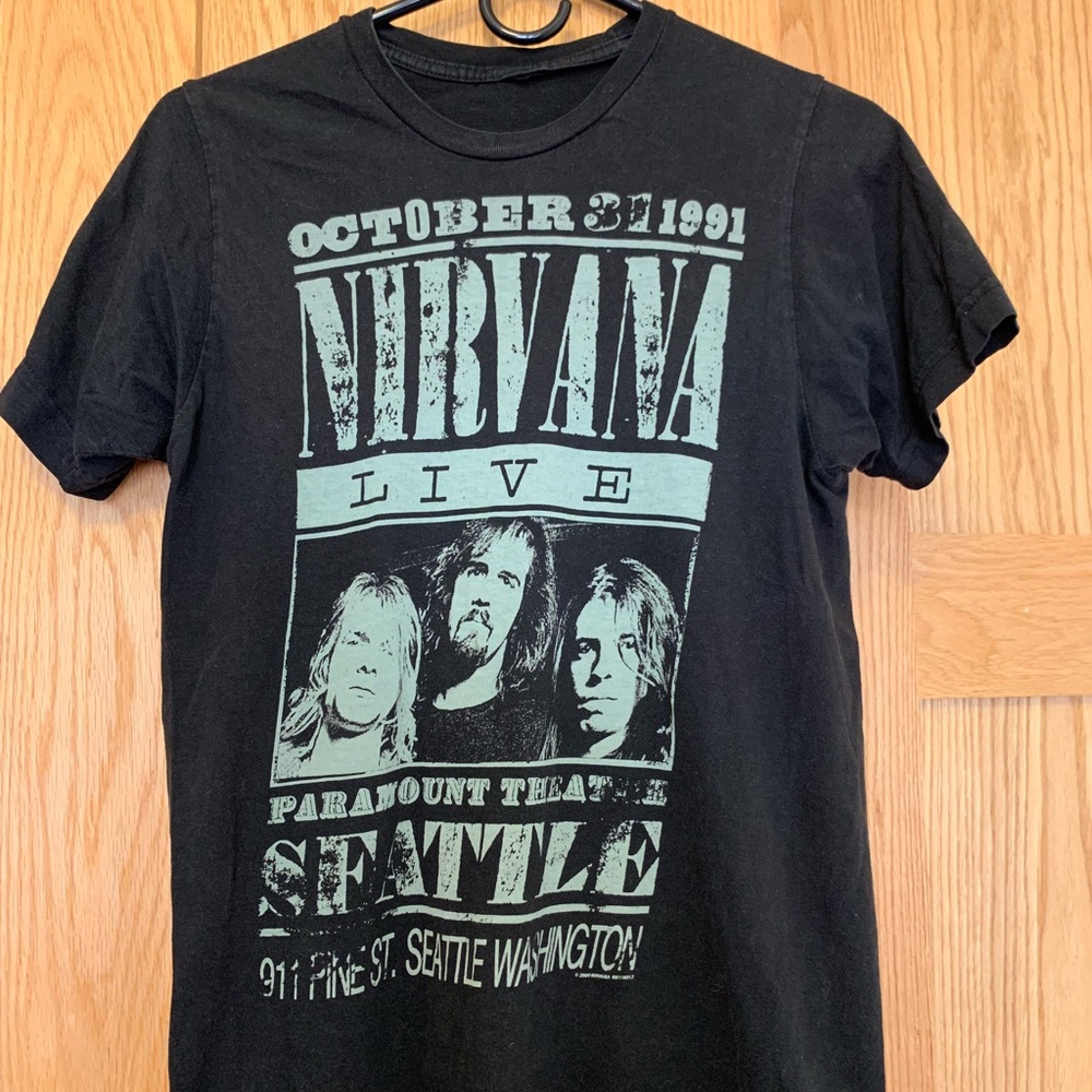 Nirvana Cotton Band T-shirt